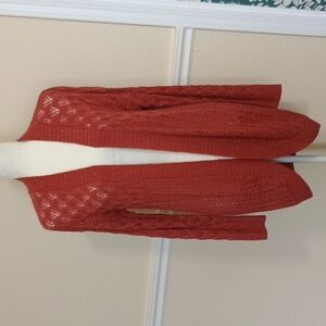 Beautiful Hippie Rose Open-Front Cardigan
